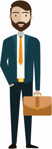 man Man explaining why you should get cyber insurance